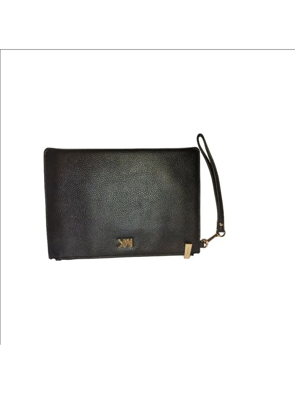 Michael Kors MD Pebbled Leather Clutch Wristlet